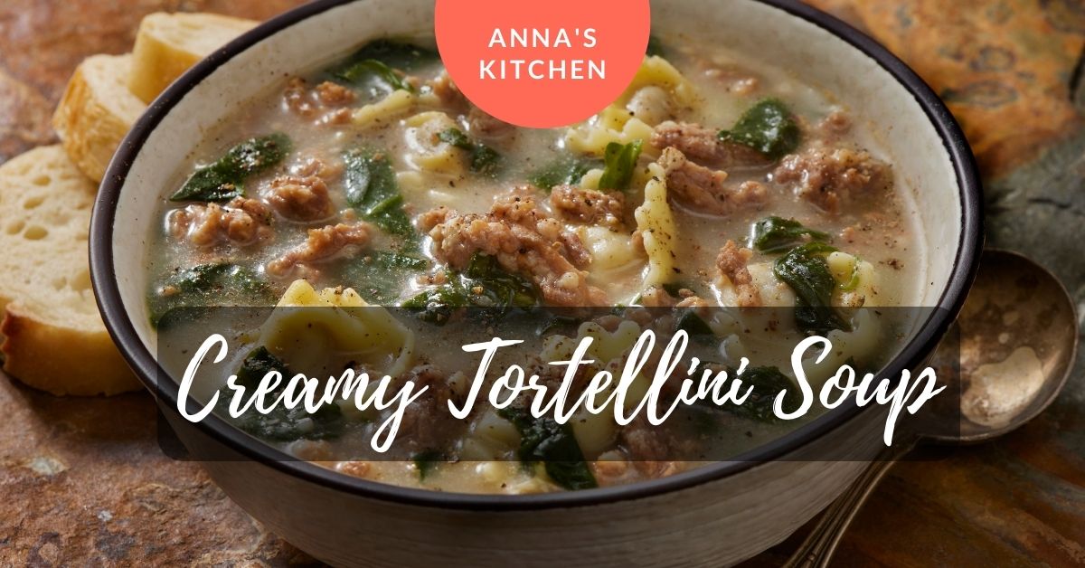 Creamy Tortellini Soup